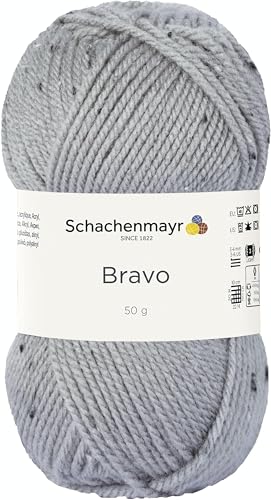 Schachenmayr Bravo 9801211-08376 hellgrau tweed Handstrickgarn, Häkelgarn Schachenmayr Bravo 9801211-08376 hellgrau tweed Handstrickgarn, Häkelgarn von Schachenmayr since 1822