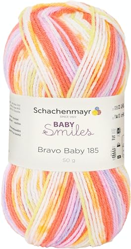 Schachenmayr Baby Smiles Bravo Baby 185 9801212-00198 emma color Handstrickgarn, Häkelgarn, Babygarn von Schachenmayr since 1822