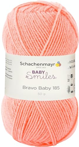 Schachenmayr Baby Smiles Bravo Baby 185 9801212-01024 apricot Handstrickgarn, Häkelgarn, Babygarn von Schachenmayr since 1822