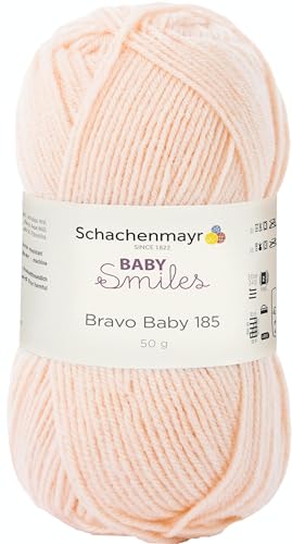 Schachenmayr Bravo Baby 185, 50G pfirsich Handstrickgarne von Schachenmayr since 1822