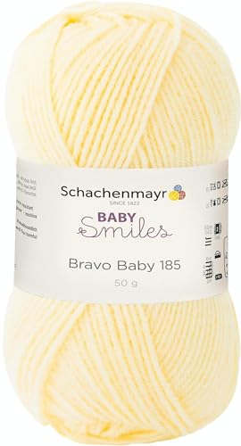 Schachenmayr Baby Smiles Bravo Baby 185 9801212-01021 vanilla Handstrickgarn, Häkelgarn, Babygarn Schachenmayr Baby Smiles Bravo Baby 185 9801212-01021 vanilla Handstrickgarn, Häkelgarn, Babygarn von Schachenmayr since 1822