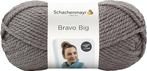 Schachenmayr Bravo Big, 200G graphit Handstrickgarne von Schachenmayr since 1822