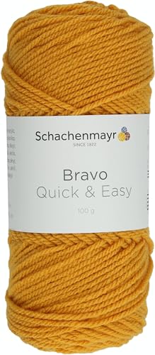 Schachenmayr Bravo Quick&Easy, 100G goldmarie Handstrickgarne von Schachenmayr since 1822