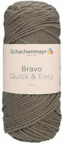 Schachenmayr Bravo Quick&Easy, 100G taupe Handstrickgarne von Schachenmayr since 1822