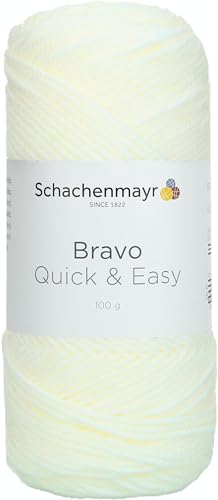 Schachenmayr 9807590-08224 Handstrickgarne, 100% Polyacryl, Weiß, onesize von Schachenmayr since 1822