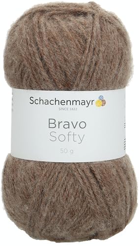 Schachenmayr Bravo Softy, 50G holz meliert Handstrickgarne von Schachenmayr since 1822