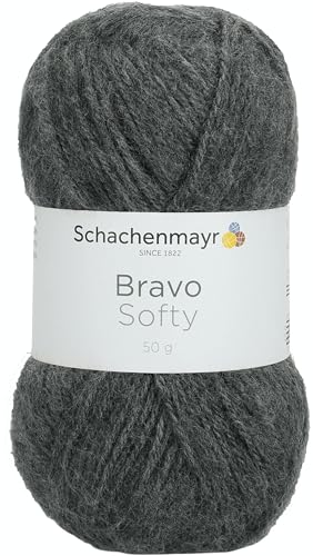 Schachenmayr 9807589-08319 Handstrickgarne, 100% Polyacryl, Mittelgrau meliert, onesize Schachenmayr 9807589-08319 Handstrickgarne, 100% Polyacryl, Mittelgrau meliert, onesize von Schachenmayr since 1822