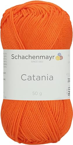 Schachenmayr Catania, 50G neon orange Handstrickgarne von Schachenmayr since 1822