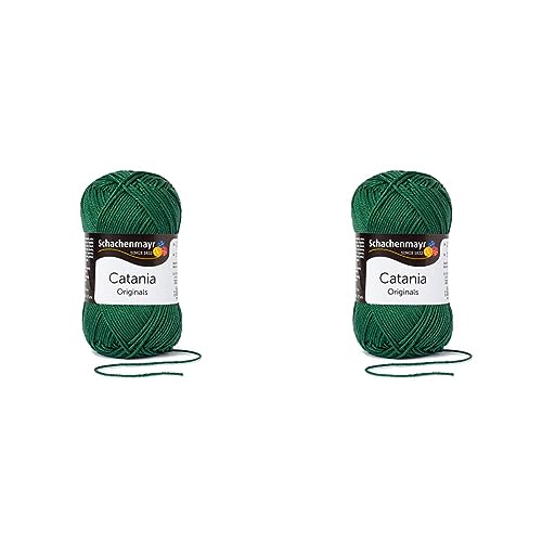 Schachenmayr Catania, 50G tannenbaum Handstrickgarne (Packung mit 2) von Schachenmayr since 1822
