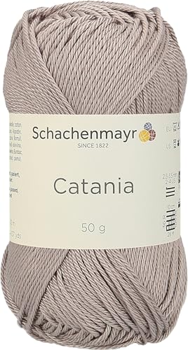 Schachenmayr Catania 9801210-00406 schlamm Handstrickgarn, Häkelgarn, Baumwolle von Schachenmayr since 1822
