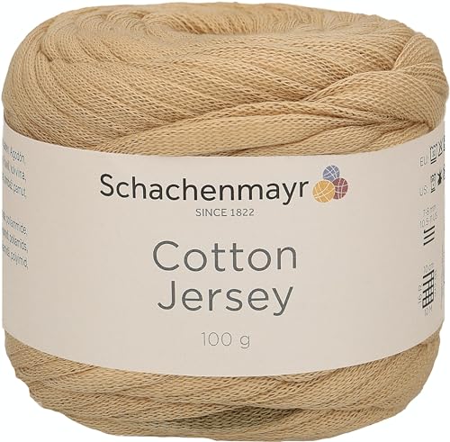 Schachenmayr Cotton Jersey, 100G sand Handstrickgarne von Schachenmayr since 1822