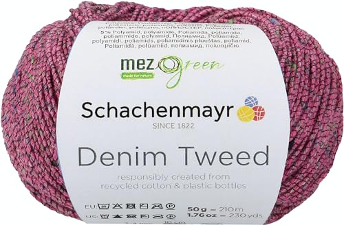 Schachenmayr Denim Tweed, 50G pink Handstrickgarne von Schachenmayr since 1822