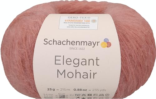 Schachenmayr Elegant Mohair, 25G altrosa Handstrickgarne von Schachenmayr since 1822