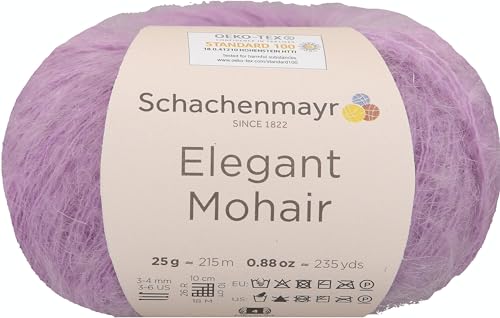 Schachenmayr Elegant Mohair, 25G flieder Handstrickgarne von Schachenmayr since 1822