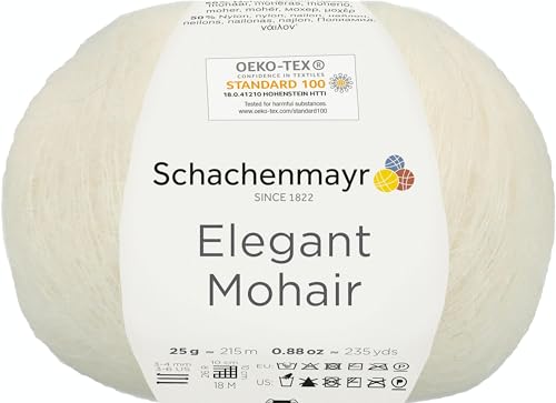 Schachenmayr Elegant Mohair, 25G natur Handstrickgarne von Schachenmayr since 1822