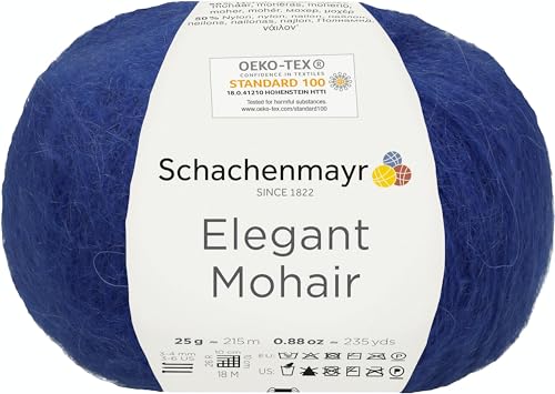 Schachenmayr Elegant Mohair, 25G blau Handstrickgarne von Schachenmayr since 1822