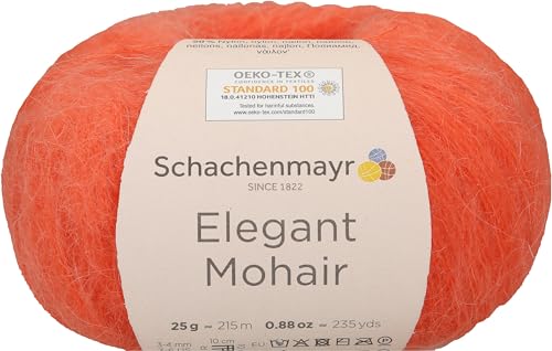 Schachenmayr Elegant Mohair, 25G coralle Handstrickgarne Schachenmayr Elegant Mohair, 25G coralle Handstrickgarne von Schachenmayr since 1822
