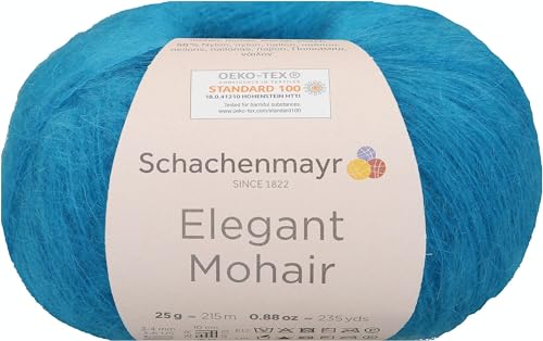 Schachenmayr Elegant Mohair, 25G pfau Handstrickgarne Schachenmayr Elegant Mohair, 25G pfau Handstrickgarne von Schachenmayr since 1822