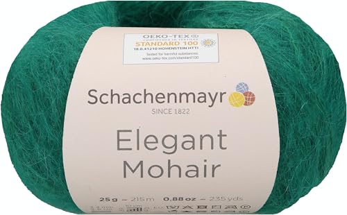 Schachenmayr Elegant Mohair, 25G smaragd Handstrickgarne Schachenmayr Elegant Mohair, 25G smaragd Handstrickgarne von Schachenmayr since 1822
