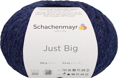 Schachenmayr Just Big, 100G indigo Handstrickgarne von Schachenmayr since 1822