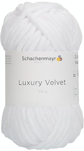 Schachenmayr Luxury Velvet, 100G polar bear Handstrickgarne von Schachenmayr since 1822