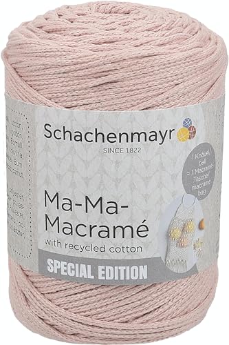 Schachenmayr Ma-Ma-Macramé, 250G rose Handstrickgarne von Schachenmayr since 1822