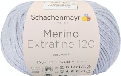 Schachenmayr Merino Extrafine 120, 50G silver Handstrickgarne von Schachenmayr since 1822