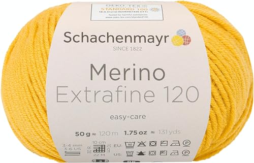 Schachenmayr Merino Extrafine 120 9807552-10123 honig Handstrickgarn, Schurwolle Schachenmayr Merino Extrafine 120 9807552-10123 honig Handstrickgarn, Schurwolle von Schachenmayr since 1822