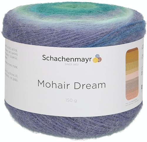 Schachenmayr Mohair Dream, 150G Peacock Color Handstrickgarne von Schachenmayr since 1822