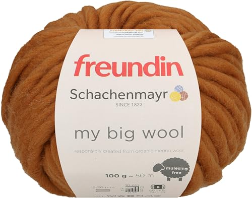 Schachenmayr My Big Wool, 100G Caramel Handstrickgarne von Schachenmayr since 1822