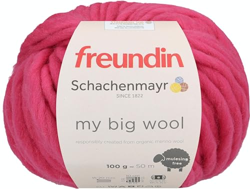 Schachenmayr My Big Wool, 100G Magenta Handstrickgarne von Schachenmayr since 1822