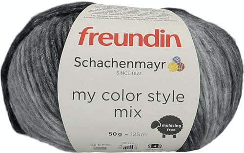 Schachenmayr My Color Style Mix, 50G misty fog Handstrickgarne von Schachenmayr since 1822