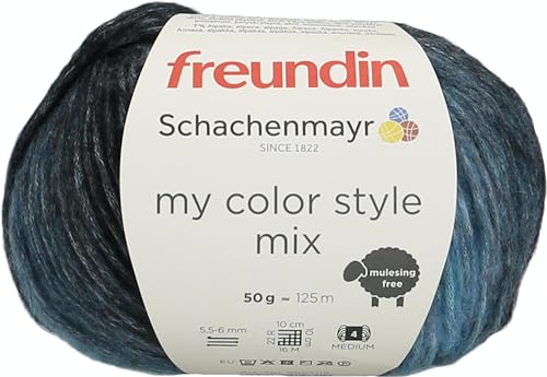 Schachenmayr My Color Style Mix, 50G Ocean Handstrickgarne von Schachenmayr since 1822
