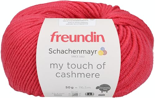 Schachenmayr My Touch Of Cashmere, 50G raspberry Handstrickgarne von Schachenmayr since 1822