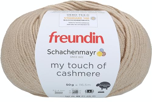 Schachenmayr My Touch Of Cashmere, 50G sand Handstrickgarne von Schachenmayr since 1822