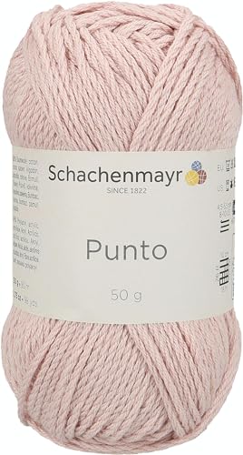 Schachenmayr Punto, 9807596-00036, Farbe: Altrosa, 50g, Handstrickgarne von Schachenmayr since 1822