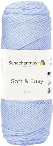 Schachenmayr Soft & Easy, 100G hellblau Handstrickgarne von Schachenmayr since 1822