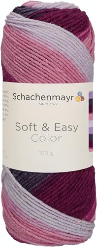 Schachenmayr Soft & Easy Color, 100G berry color Handstrickgarne von Schachenmayr since 1822
