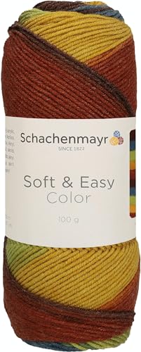 Schachenmayr Soft & Easy Color, 100G Earth Color Handstrickgarne von Schachenmayr since 1822