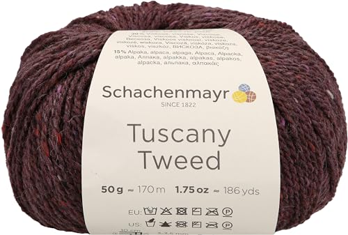 Schachenmayr Tuscany Tweed, 50G Mauve Handstrickgarne Schachenmayr Tuscany Tweed, 50G Mauve Handstrickgarne von Schachenmayr since 1822