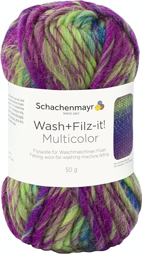 Schachenmayr Wash+Filz-It! Multicolor, 50G karibik Filzgarne von Schachenmayr since 1822