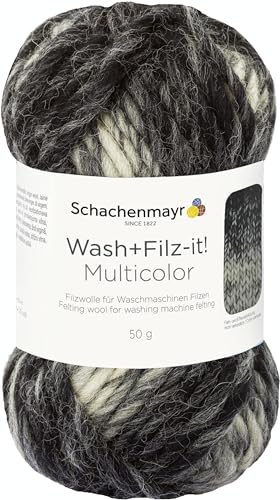 Schachenmayr Wash+Filz-it! Multicolor 9812943-00209 bracket-grey Handstrickgarn, Filzgarn, Schurwolle Schachenmayr Wash+Filz-it! Multicolor 9812943-00209 bracket-grey Handstrickgarn, Filzgarn, Schurwolle von Schachenmayr since 1822