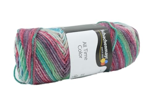 Schachenmayr Wolle All Time Color, Häkelwolle mit Farbverlauf, Strickgarn Farbverlaufswolle, ohne Schurwolle, 100% Polyacryl, 100g 165m (81) von Schachenmayr since 1822
