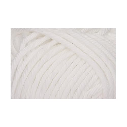 Schachenmayr Your Cotton - 50 g, 70 m, hochwertiges Garn, ideal für Stricken und Häkeln, perfektes Garn für kreative Projekte White von Schachenmayr since 1822