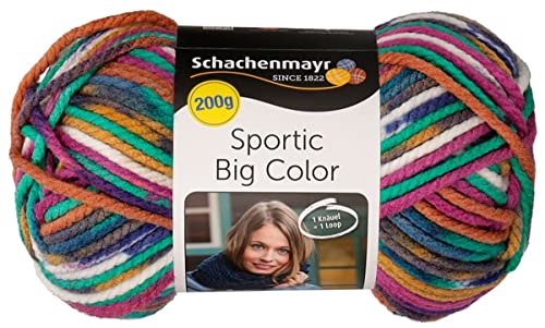 Schachenmayr seit 1822 200 gr. Sportic Big Color Fb. Tropical - Garn - YARN - Yarn - Yarn & Knitting - Acryl Schachenmayr seit 1822 200 gr. Sportic Big Color Fb. Tropical - Garn - YARN - Yarn - Yarn & Knitting - Acryl von Schachenmayr since 1822