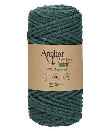 Anchor Crafty Fine ca. 65 m 00111 forest 250g von Schachenmayr since 1822