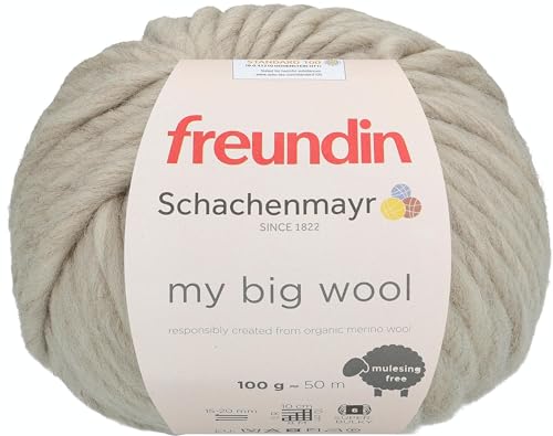 Schachenmayr My Big Wool, 100G sand meliert Handstrickgarne von Schachenmayr since 1822