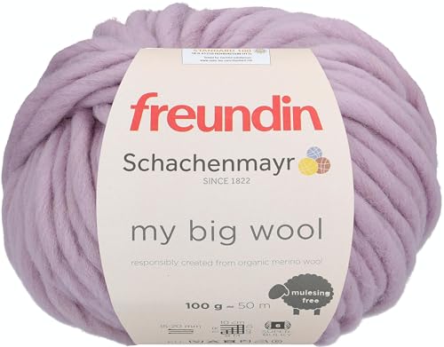 Schachenmayr My Big Wool, 100G Soft Lilac Handstrickgarne von Schachenmayr since 1822
