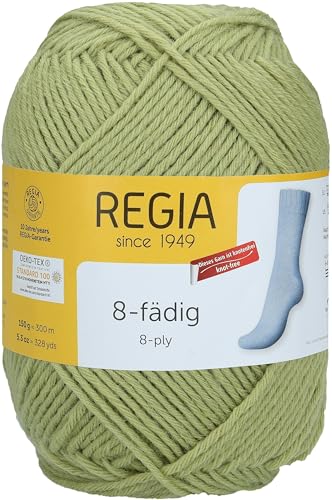 Schachenmayr Regia 8-Fädig, 150G pistazie Handstrickgarne von Regia