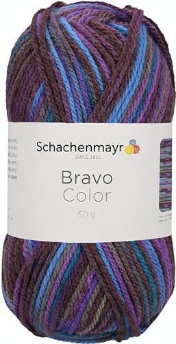 Schachenmayr Bravo Color, 50G violett Handstrickgarne von Schachenmayr since 1822